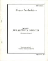 Illustrated Parts Breakdown for Fuel Quantity Indicator - JG130A-28