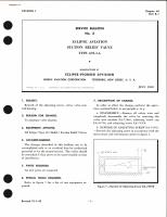 Service Bulletin No. 8, Eclipse Aviation Suction Relief Valve Type 691-1-A 