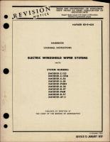 Overhaul Instructions for Electric Windshield Wiper Systems - XW20101 Series 
