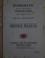 Service Manual for Quick-Feathering Hydromatic Propeller Models 23E50-31 and Above with Constant Speed Control