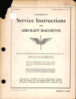 Service Instructions for Aircraft Magnetos