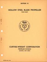Section 15 - Hollow Steel Blade Propeller (Four Blade)