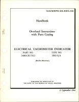 Overhaul Instructions with Parts Catalog for Electrical Tachometer Indicator - Part 34101-C1E-7-1C1 - Type ERU-5/A