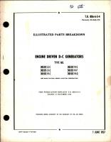 Illustrated Parts Breakdown for Engine Driven D-C Generators