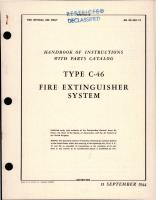 Instructions with Parts Catalog for Type C-46 Fire Extinguisher System