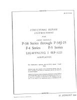 Structural Repair Instructions - P-38