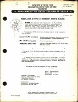 Modification of Type B-7 Bombsight Mounts, M-Series