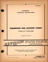 Overhaul Instructions for Double Ended Submerged Fuel Booster Pumps 