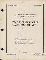 Handbook of Instructions with Parts Catalog for Engine-Driven Vacuum Pumps