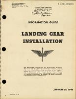 Information Guide for Landing Gear Installation