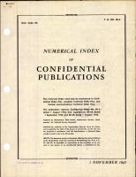 Numerical Index of Confidential Publications