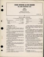 Overhaul Instructions with Parts Breakdown for Radio Interference Filter Box - 1203411 