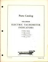 Parts Catalog for Kollsman Electric Tachometer Indicators