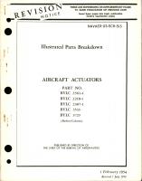 Illustrated Parts Breakdown for Actuators 