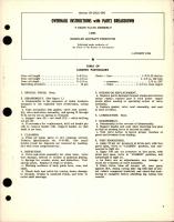 Overhaul Instructions with Parts Breakdown for Y Drain Valve Assembly - 14694