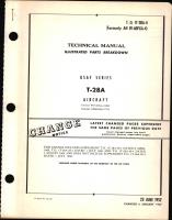 Illustrated Parts Breakdown for T-28A Aircraft