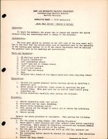 P-38 Hydraulics - Nose Gear Uplock - Remove & Install