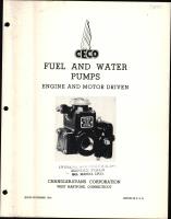 Engine and Motor Driven Fuel and Water Pumps