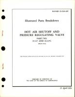 Illustrated Parts Breakdown for Hot Air Shutoff and Pressure Regulating Valve - Part 35-117 and 35-117C 