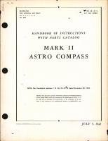 Handbook of Instructions with Parts Catalog for Mark II Astro Compass