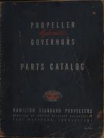 Parts Catalog for Hydromatic Propeller Governors