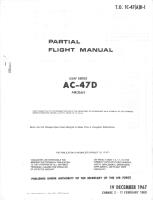 Partial Flight Manual for AC-47D Aircraft