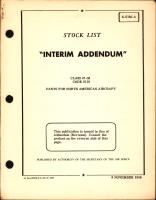 Parts for North American Aircraft