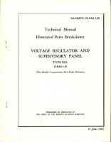Illustrated Parts Breakdown for Voltage Regulator & Supervisory Panel - Type 21B18-1-B