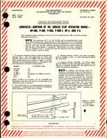 Addition of Oil Cooler Flap Operator Brace for RP-38E, F, H-1, RF-4 and F-5