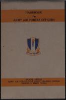 Handbook for Army Air Forces Officers