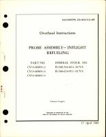 Overhaul Instructions for Inflight Refueling Probe Assembly