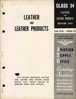 Leather and Leather Products