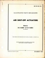 Parts Breakdown for Air Shut-Off Actuators Models