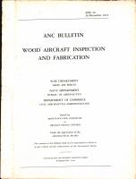 Wood Aircraft Inspection and Fabrication