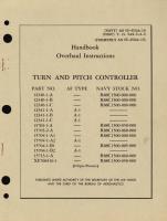 Overhaul Instructions for Turn and Pit Controller Part No. 12340, 12341, 15703, 15704, 15713, XE768416 