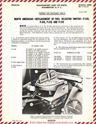 Replacement of Fuel Selector Switch for P-51B, C, D, and K