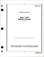 Parts Catalog for Ball Type Drain Valves