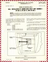 Installation of Landing Gear Relay Boot Assembly