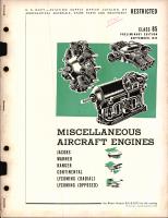 Miscellaneous Aircraft Engines