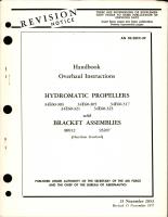Overhaul Instructions for Hydromatic Propeller and Bracket Assemblies