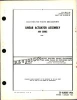 Illustrated Parts Breakdown for Linear Actuator Assembly 400 Series