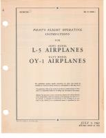 Pilot Flight Operating Instructions - L-5, OY-1