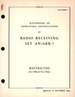 Operating Instructions for Radio Receiving Set AN/ARR-7