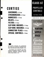 Curtiss Propeller Controls
