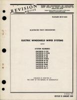 Illustrated Parts Breakdown for Electric Windshield Wiper Systems XW20101 Series 