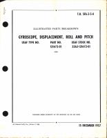 Illustrated Parts Breakdown for Gyroscope, Displacement, Roll and Pitch
