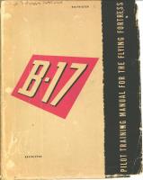 Pilot Training Manual for the B-17 Flying Fortress