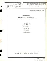 Overhaul Instructions for Servo Part No. 15613 