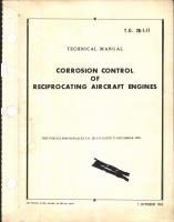 Corrosion Control of Reciprocating Aircraft Engines