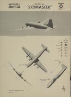 C-54A Skymaster Recognition Poster